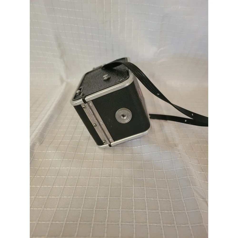 Vintage Kodak Duaflex II Camera Kodet Lens 620 Film Pseudo-TLR Black Silver